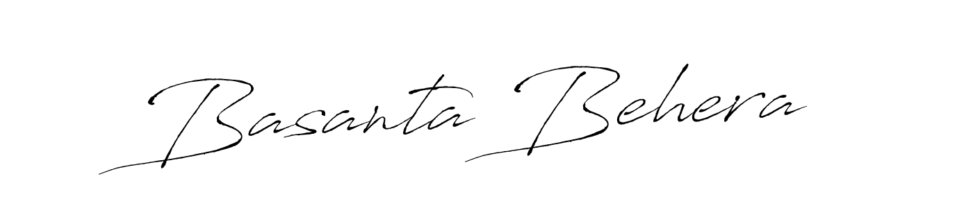 Basanta Behera stylish signature style. Best Handwritten Sign (Antro_Vectra) for my name. Handwritten Signature Collection Ideas for my name Basanta Behera. Basanta Behera signature style 6 images and pictures png