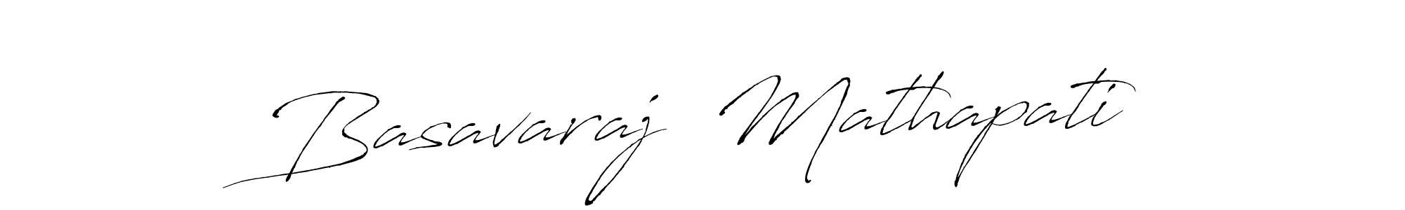 Basavaraj  Mathapati stylish signature style. Best Handwritten Sign (Antro_Vectra) for my name. Handwritten Signature Collection Ideas for my name Basavaraj  Mathapati. Basavaraj  Mathapati signature style 6 images and pictures png