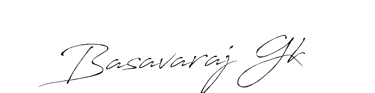 Basavaraj Gk stylish signature style. Best Handwritten Sign (Antro_Vectra) for my name. Handwritten Signature Collection Ideas for my name Basavaraj Gk. Basavaraj Gk signature style 6 images and pictures png
