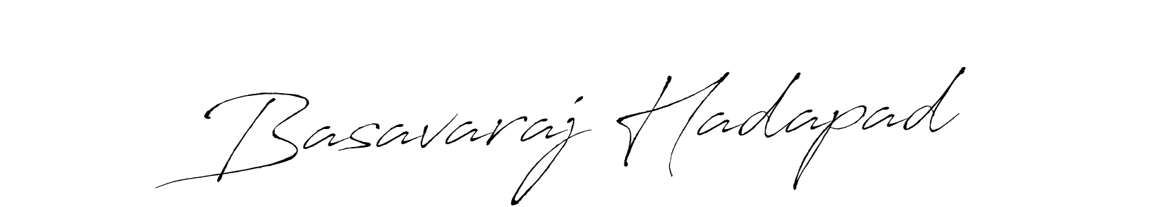 Make a beautiful signature design for name Basavaraj Hadapad. With this signature (Antro_Vectra) style, you can create a handwritten signature for free. Basavaraj Hadapad signature style 6 images and pictures png