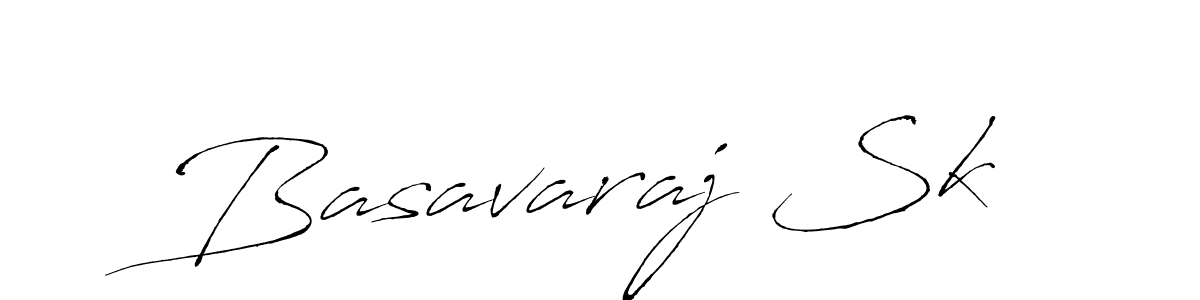 Design your own signature with our free online signature maker. With this signature software, you can create a handwritten (Antro_Vectra) signature for name Basavaraj Sk. Basavaraj Sk signature style 6 images and pictures png