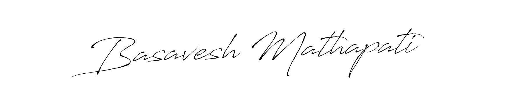 Basavesh Mathapati stylish signature style. Best Handwritten Sign (Antro_Vectra) for my name. Handwritten Signature Collection Ideas for my name Basavesh Mathapati. Basavesh Mathapati signature style 6 images and pictures png