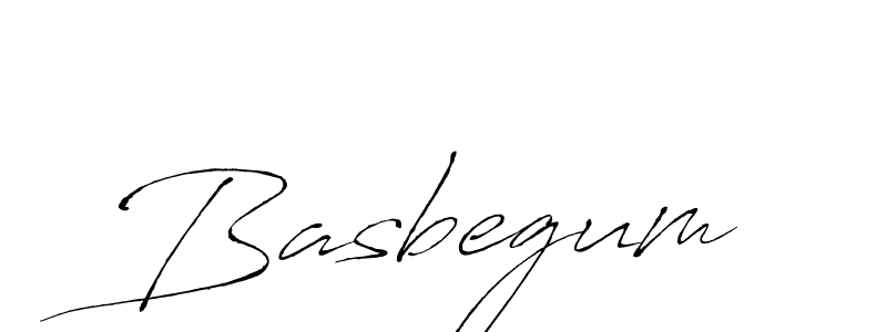 Design your own signature with our free online signature maker. With this signature software, you can create a handwritten (Antro_Vectra) signature for name Basbegum. Basbegum signature style 6 images and pictures png