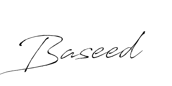 Create a beautiful signature design for name Baseed. With this signature (Antro_Vectra) fonts, you can make a handwritten signature for free. Baseed signature style 6 images and pictures png