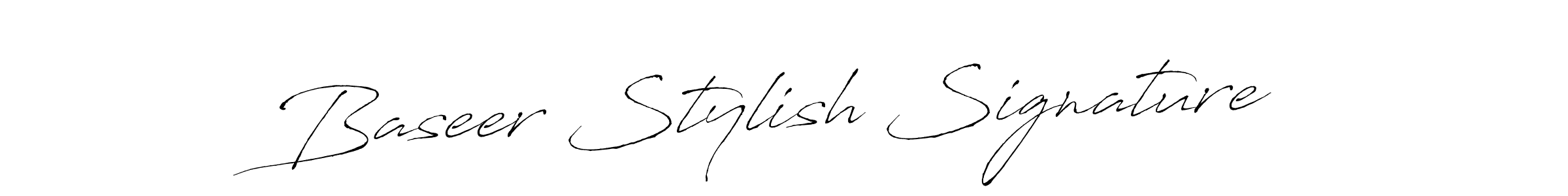 The best way (Antro_Vectra) to make a short signature is to pick only two or three words in your name. The name Baseer Stylish Signature include a total of six letters. For converting this name. Baseer Stylish Signature signature style 6 images and pictures png