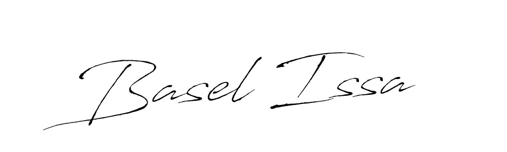 Basel Issa stylish signature style. Best Handwritten Sign (Antro_Vectra) for my name. Handwritten Signature Collection Ideas for my name Basel Issa. Basel Issa signature style 6 images and pictures png