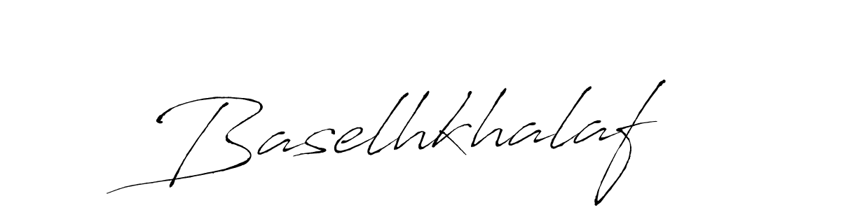 Design your own signature with our free online signature maker. With this signature software, you can create a handwritten (Antro_Vectra) signature for name Baselhkhalaf. Baselhkhalaf signature style 6 images and pictures png