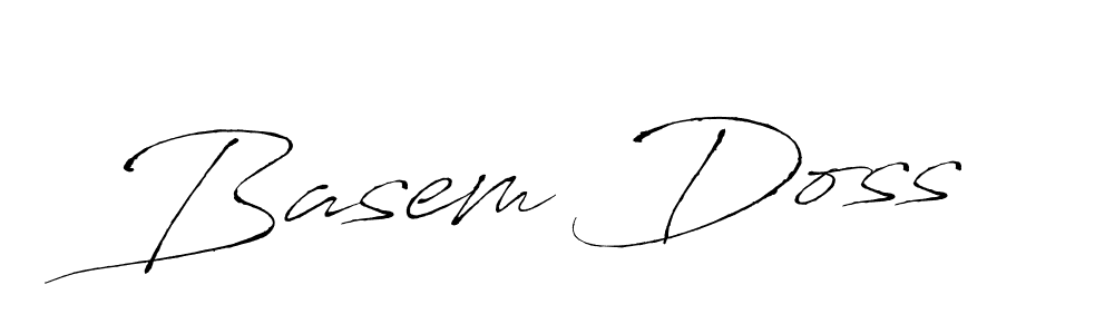 Also You can easily find your signature by using the search form. We will create Basem Doss name handwritten signature images for you free of cost using Antro_Vectra sign style. Basem Doss signature style 6 images and pictures png