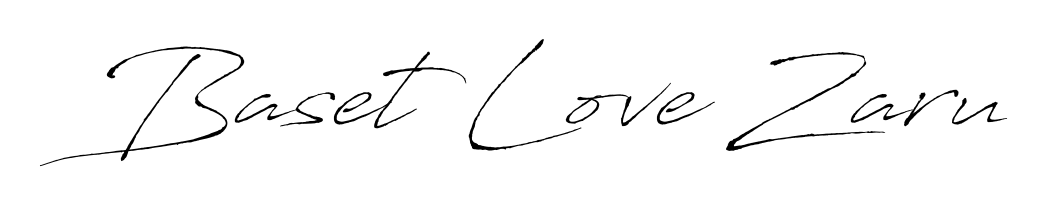 How to make Baset Love Zaru signature? Antro_Vectra is a professional autograph style. Create handwritten signature for Baset Love Zaru name. Baset Love Zaru signature style 6 images and pictures png