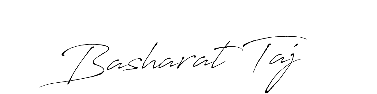 The best way (Antro_Vectra) to make a short signature is to pick only two or three words in your name. The name Basharat Taj include a total of six letters. For converting this name. Basharat Taj signature style 6 images and pictures png