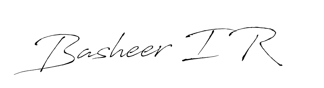 This is the best signature style for the Basheer I R name. Also you like these signature font (Antro_Vectra). Mix name signature. Basheer I R signature style 6 images and pictures png