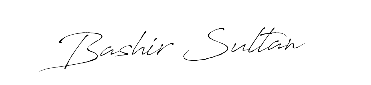 Bashir Sultan stylish signature style. Best Handwritten Sign (Antro_Vectra) for my name. Handwritten Signature Collection Ideas for my name Bashir Sultan. Bashir Sultan signature style 6 images and pictures png