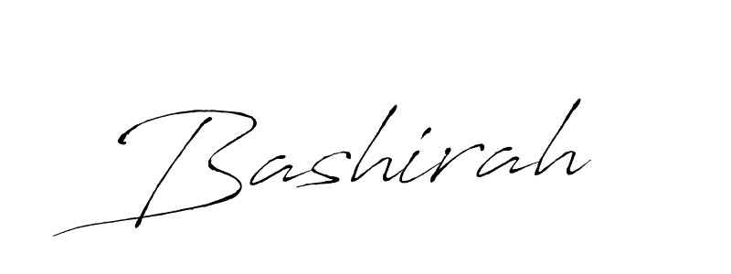 Make a beautiful signature design for name Bashirah. With this signature (Antro_Vectra) style, you can create a handwritten signature for free. Bashirah signature style 6 images and pictures png