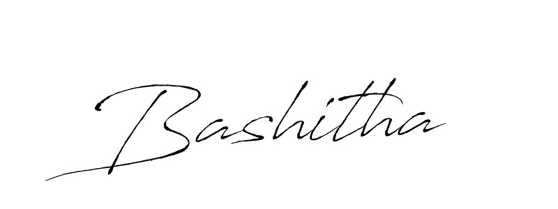 Use a signature maker to create a handwritten signature online. With this signature software, you can design (Antro_Vectra) your own signature for name Bashitha. Bashitha signature style 6 images and pictures png
