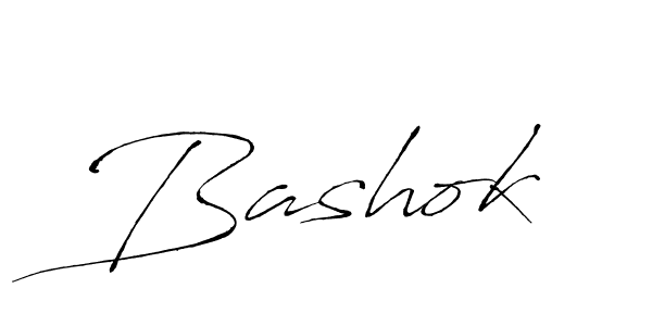 Make a beautiful signature design for name Bashok. With this signature (Antro_Vectra) style, you can create a handwritten signature for free. Bashok signature style 6 images and pictures png