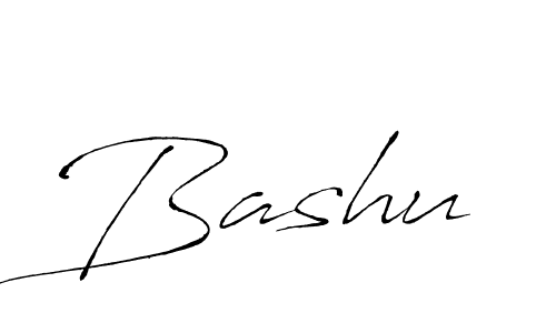 Make a beautiful signature design for name Bashu. With this signature (Antro_Vectra) style, you can create a handwritten signature for free. Bashu signature style 6 images and pictures png