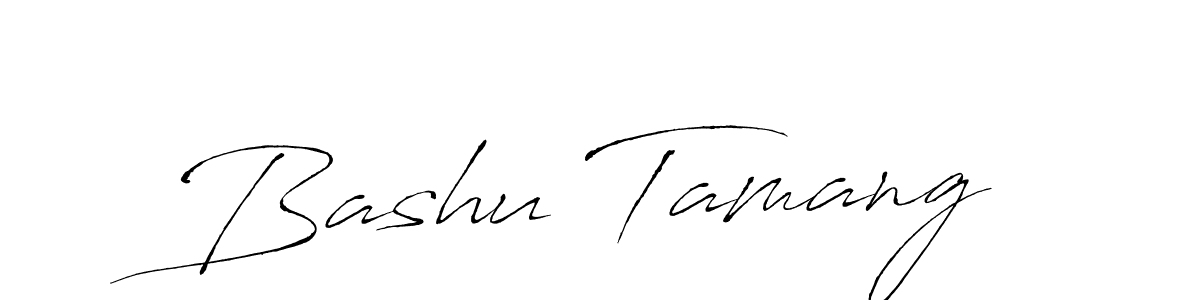 You should practise on your own different ways (Antro_Vectra) to write your name (Bashu Tamang) in signature. don't let someone else do it for you. Bashu Tamang signature style 6 images and pictures png