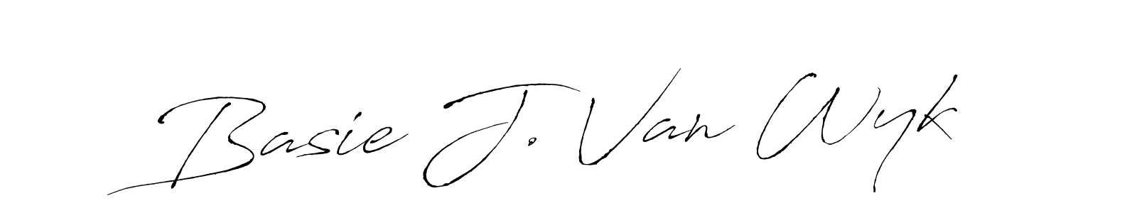 You should practise on your own different ways (Antro_Vectra) to write your name (Basie J. Van Wyk) in signature. don't let someone else do it for you. Basie J. Van Wyk signature style 6 images and pictures png