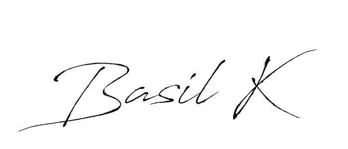Best and Professional Signature Style for Basil K. Antro_Vectra Best Signature Style Collection. Basil K signature style 6 images and pictures png