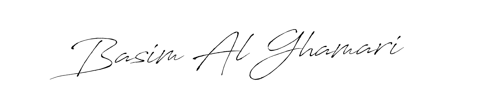 Create a beautiful signature design for name Basim Al Ghamari. With this signature (Antro_Vectra) fonts, you can make a handwritten signature for free. Basim Al Ghamari signature style 6 images and pictures png