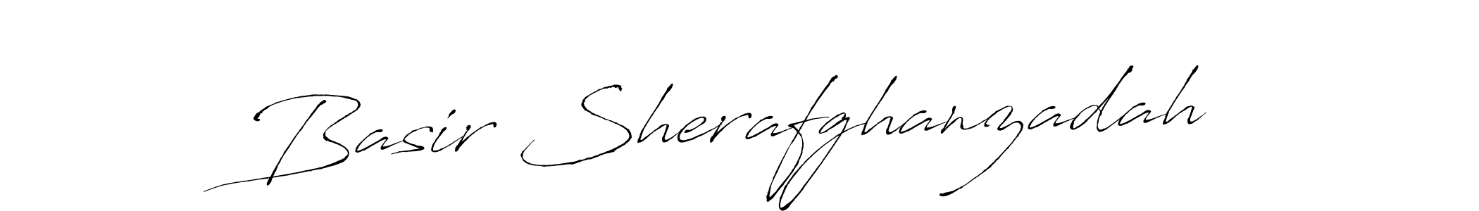 Use a signature maker to create a handwritten signature online. With this signature software, you can design (Antro_Vectra) your own signature for name Basir Sherafghanzadah. Basir Sherafghanzadah signature style 6 images and pictures png