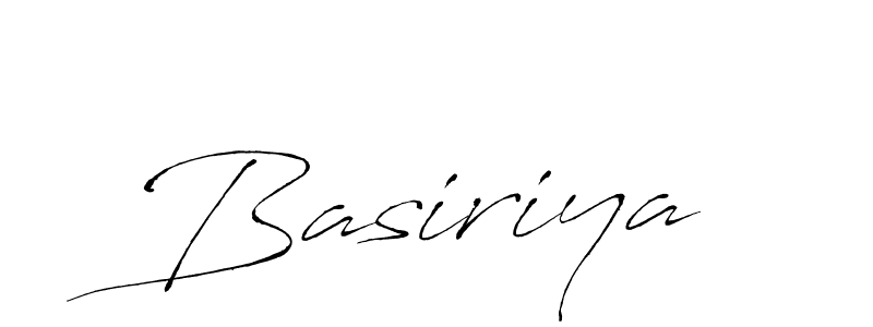 Use a signature maker to create a handwritten signature online. With this signature software, you can design (Antro_Vectra) your own signature for name Basiriya. Basiriya signature style 6 images and pictures png