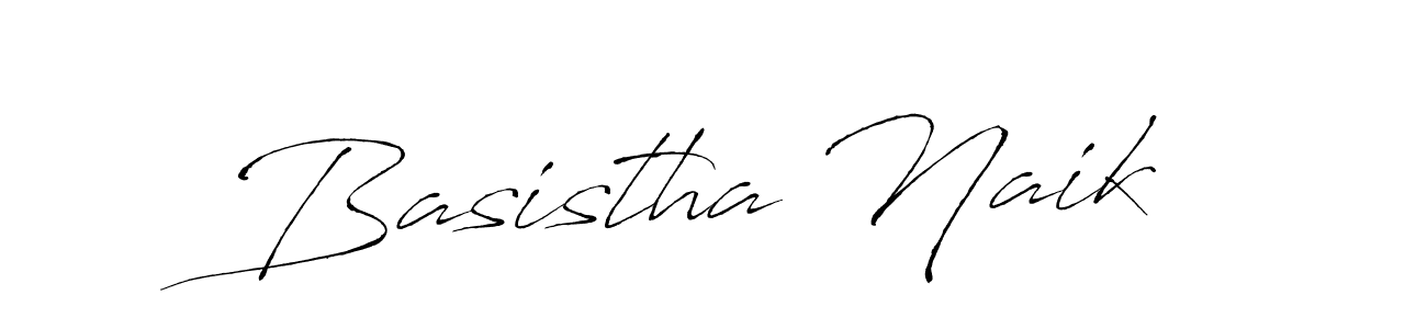 Basistha Naik stylish signature style. Best Handwritten Sign (Antro_Vectra) for my name. Handwritten Signature Collection Ideas for my name Basistha Naik. Basistha Naik signature style 6 images and pictures png