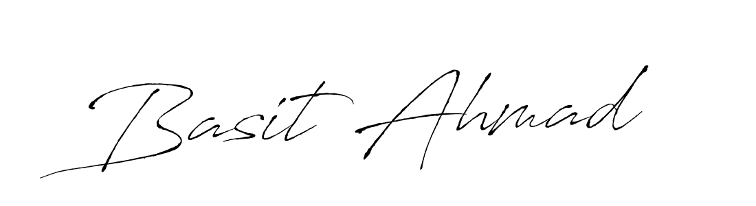 Also we have Basit Ahmad name is the best signature style. Create professional handwritten signature collection using Antro_Vectra autograph style. Basit Ahmad signature style 6 images and pictures png