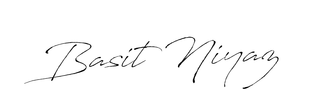 Similarly Antro_Vectra is the best handwritten signature design. Signature creator online .You can use it as an online autograph creator for name Basit Niyaz. Basit Niyaz signature style 6 images and pictures png