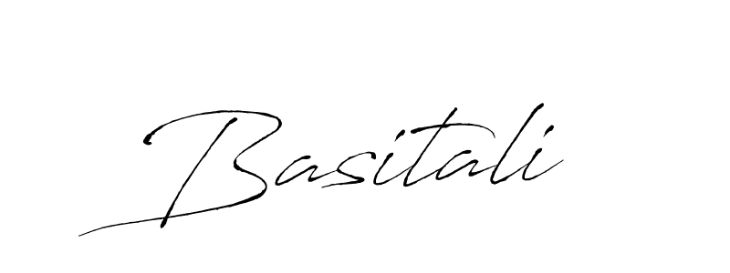 Make a beautiful signature design for name Basitali. With this signature (Antro_Vectra) style, you can create a handwritten signature for free. Basitali signature style 6 images and pictures png