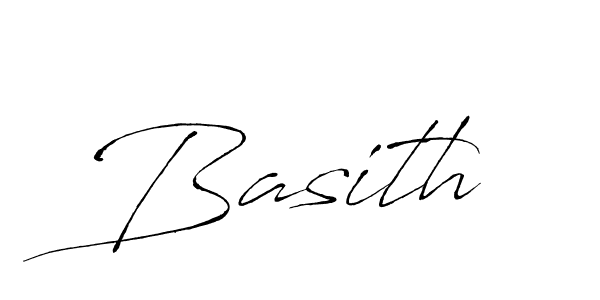 Make a beautiful signature design for name Basith. With this signature (Antro_Vectra) style, you can create a handwritten signature for free. Basith signature style 6 images and pictures png