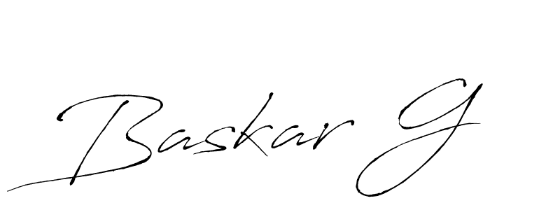 Also You can easily find your signature by using the search form. We will create Baskar G name handwritten signature images for you free of cost using Antro_Vectra sign style. Baskar G signature style 6 images and pictures png