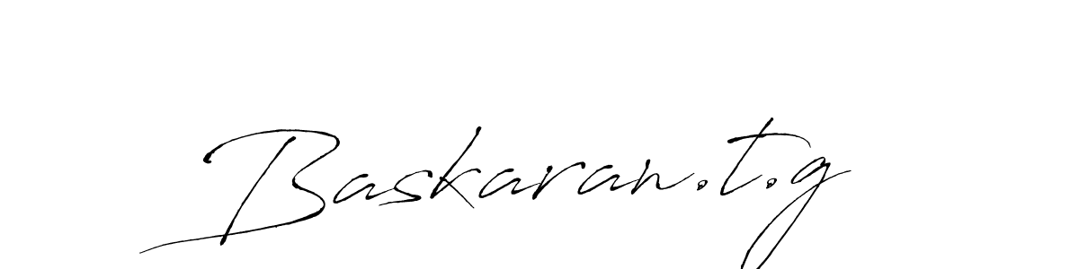 How to make Baskaran.t.g signature? Antro_Vectra is a professional autograph style. Create handwritten signature for Baskaran.t.g name. Baskaran.t.g signature style 6 images and pictures png