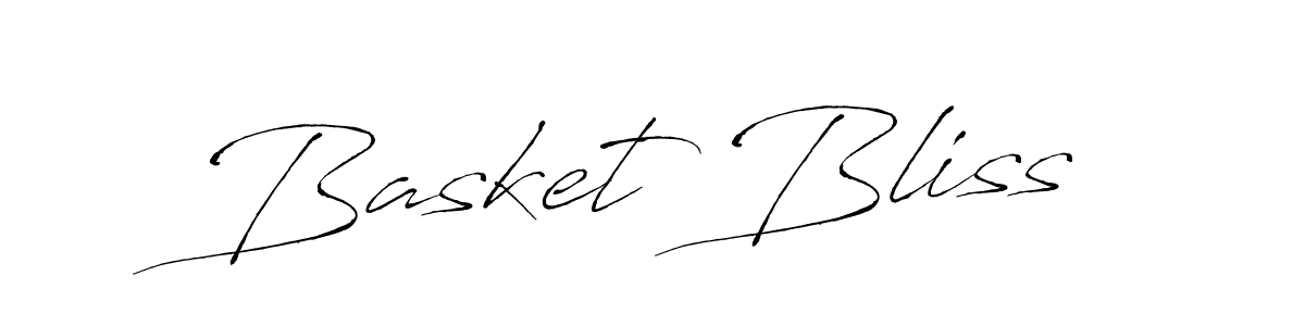 Make a beautiful signature design for name Basket Bliss. With this signature (Antro_Vectra) style, you can create a handwritten signature for free. Basket Bliss signature style 6 images and pictures png
