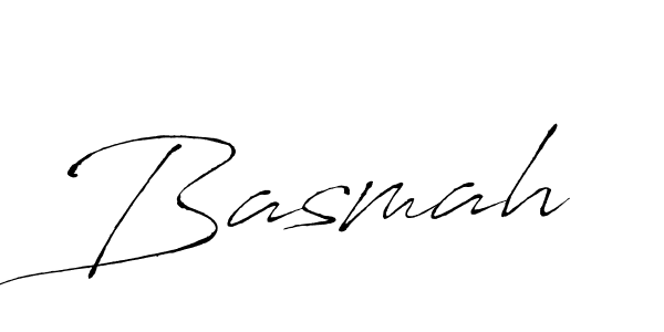 Use a signature maker to create a handwritten signature online. With this signature software, you can design (Antro_Vectra) your own signature for name Basmah. Basmah signature style 6 images and pictures png