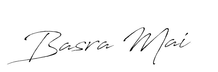 Create a beautiful signature design for name Basra Mai. With this signature (Antro_Vectra) fonts, you can make a handwritten signature for free. Basra Mai signature style 6 images and pictures png