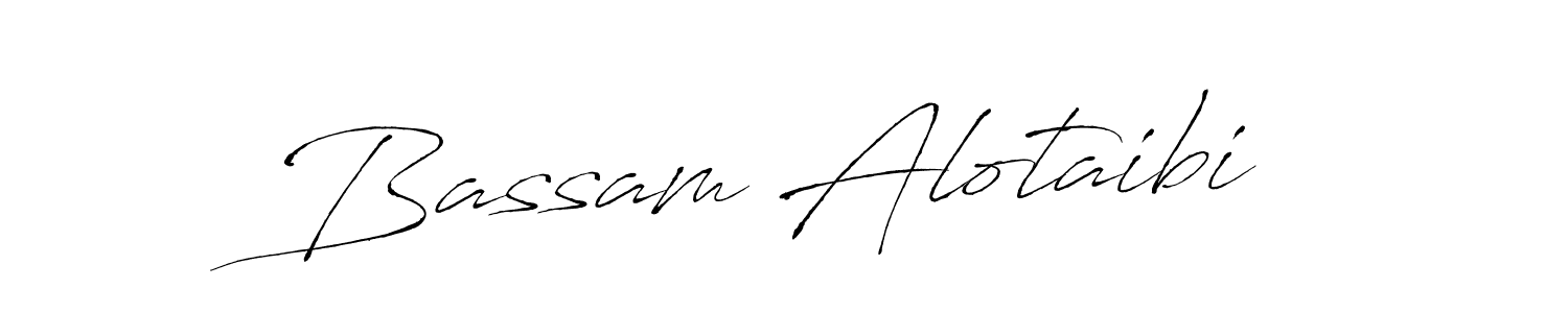 The best way (Antro_Vectra) to make a short signature is to pick only two or three words in your name. The name Bassam Alotaibi include a total of six letters. For converting this name. Bassam Alotaibi signature style 6 images and pictures png