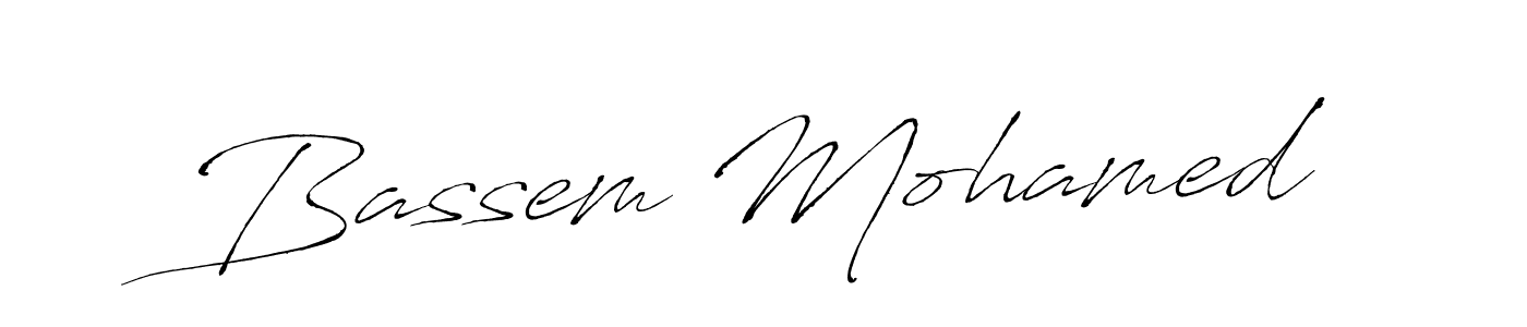 Antro_Vectra is a professional signature style that is perfect for those who want to add a touch of class to their signature. It is also a great choice for those who want to make their signature more unique. Get Bassem Mohamed name to fancy signature for free. Bassem Mohamed signature style 6 images and pictures png