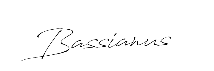Antro_Vectra is a professional signature style that is perfect for those who want to add a touch of class to their signature. It is also a great choice for those who want to make their signature more unique. Get Bassianus name to fancy signature for free. Bassianus signature style 6 images and pictures png
