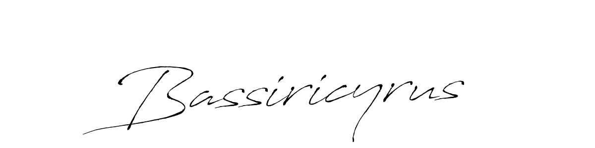 Also You can easily find your signature by using the search form. We will create Bassiricyrus name handwritten signature images for you free of cost using Antro_Vectra sign style. Bassiricyrus signature style 6 images and pictures png