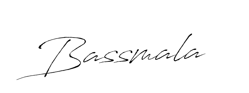 Create a beautiful signature design for name Bassmala. With this signature (Antro_Vectra) fonts, you can make a handwritten signature for free. Bassmala signature style 6 images and pictures png