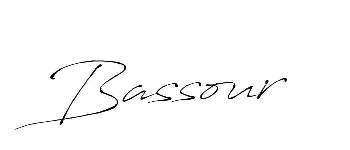Create a beautiful signature design for name Bassour. With this signature (Antro_Vectra) fonts, you can make a handwritten signature for free. Bassour signature style 6 images and pictures png
