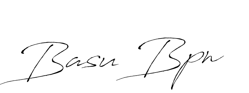 Basu Bpn stylish signature style. Best Handwritten Sign (Antro_Vectra) for my name. Handwritten Signature Collection Ideas for my name Basu Bpn. Basu Bpn signature style 6 images and pictures png
