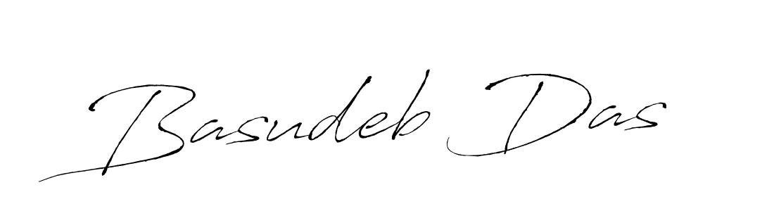 How to make Basudeb Das signature? Antro_Vectra is a professional autograph style. Create handwritten signature for Basudeb Das name. Basudeb Das signature style 6 images and pictures png