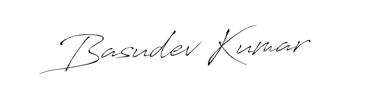 Make a beautiful signature design for name Basudev Kumar. With this signature (Antro_Vectra) style, you can create a handwritten signature for free. Basudev Kumar signature style 6 images and pictures png