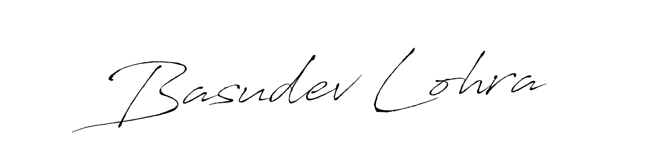 How to make Basudev Lohra signature? Antro_Vectra is a professional autograph style. Create handwritten signature for Basudev Lohra name. Basudev Lohra signature style 6 images and pictures png