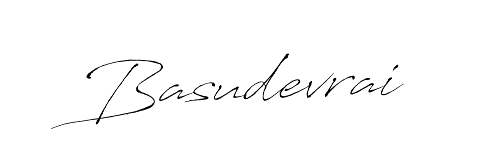 Design your own signature with our free online signature maker. With this signature software, you can create a handwritten (Antro_Vectra) signature for name Basudevrai. Basudevrai signature style 6 images and pictures png