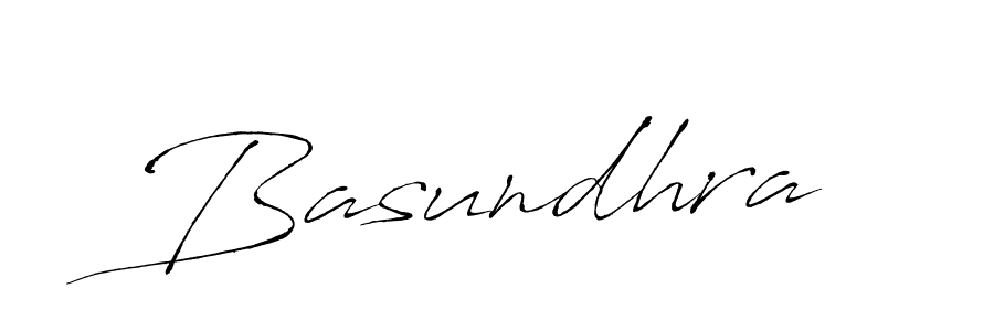 Design your own signature with our free online signature maker. With this signature software, you can create a handwritten (Antro_Vectra) signature for name Basundhra. Basundhra signature style 6 images and pictures png