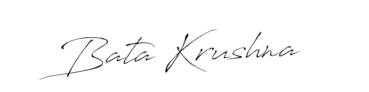 Similarly Antro_Vectra is the best handwritten signature design. Signature creator online .You can use it as an online autograph creator for name Bata Krushna. Bata Krushna signature style 6 images and pictures png