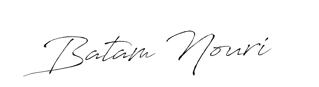 You can use this online signature creator to create a handwritten signature for the name Batam Nouri. This is the best online autograph maker. Batam Nouri signature style 6 images and pictures png
